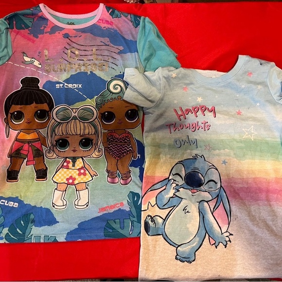 This is a bundle of pajamas Disney and Cat and Jack - Picture 3 of 8